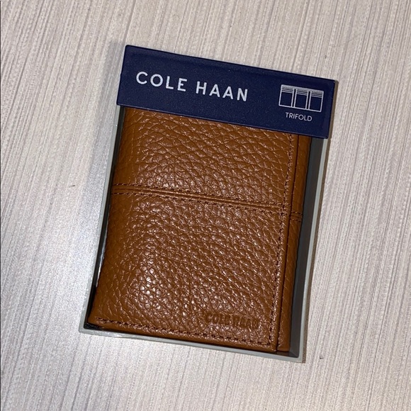 Cole Haan Other - Cole Haan Trifold Leather Wallet